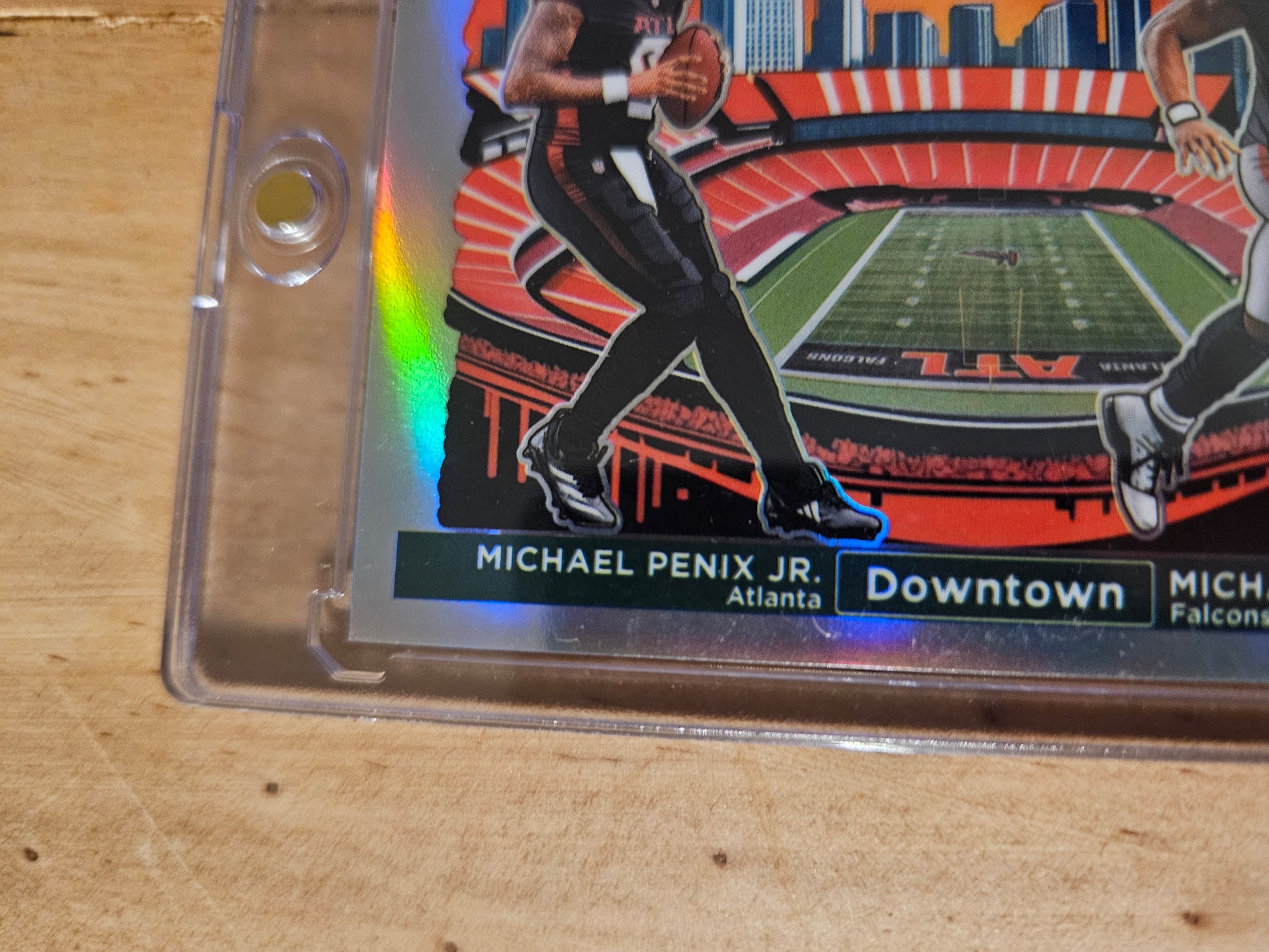 2024 Donruss Optic Downtown Duos Michael Penix Jr./Michael Vick #14