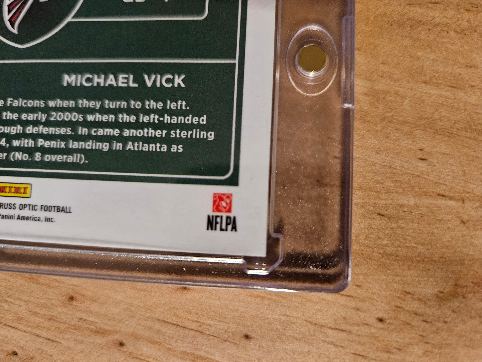 2024 Donruss Optic Downtown Duos Michael Penix Jr./Michael Vick #14